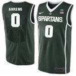 Men Kyle Ahrens Michigan State Spartans #0 Nike NCAA Green Authentic College Stitched Basketball Jersey BW50B41VN